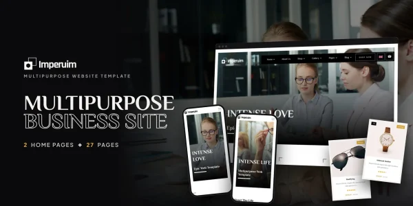Imperuim — Versatile Brand Vue.js Website Template