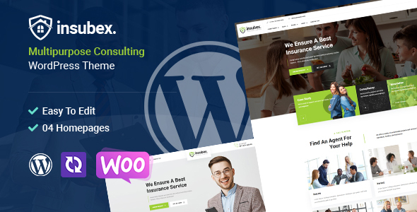 Insubex — Multipurpose Consulting Website Template