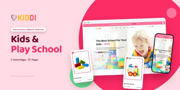 Kiddi — Kids Daycare Ai Smart Website
