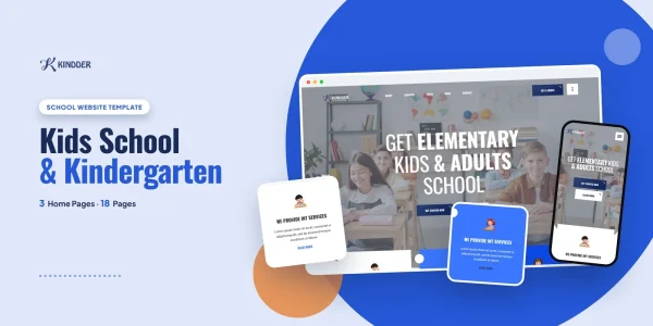 Kindder — Kids Daycare Ai Smart Website