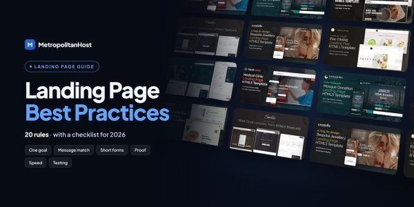 Landing Page Best Practices: 20 Rules for More Conversions (2026)