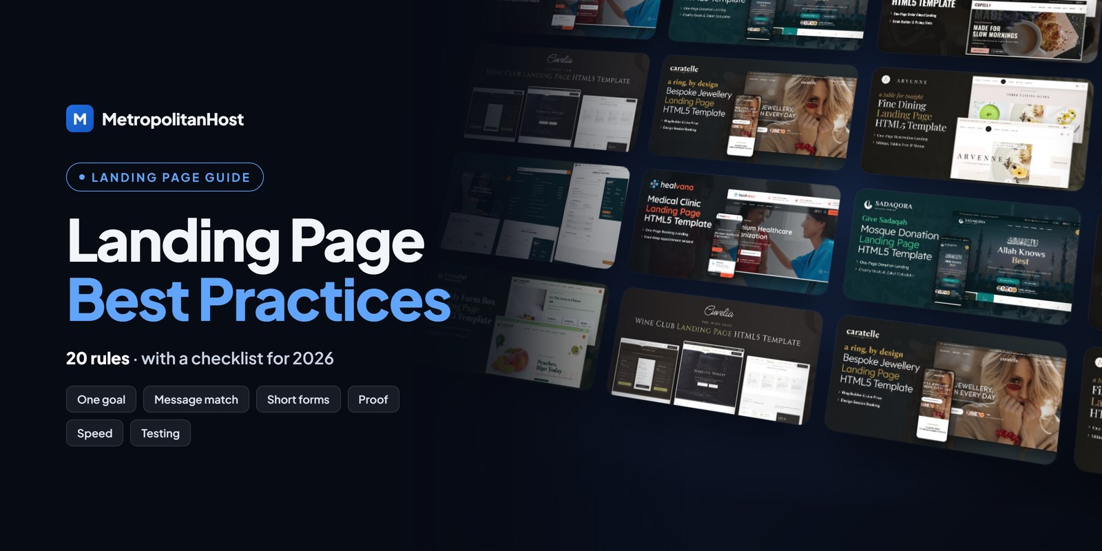 Landing Page Best Practices – landing page templates