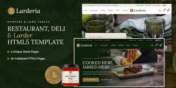 Website Design for Delis – Larderia AI Smart Website