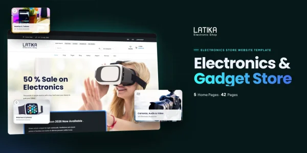 Latika — Electronics Outlet Ai Smart Website
