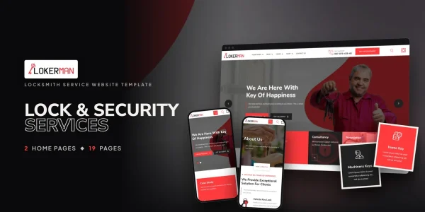 Lokerman — Lock Services Ai Smart Website