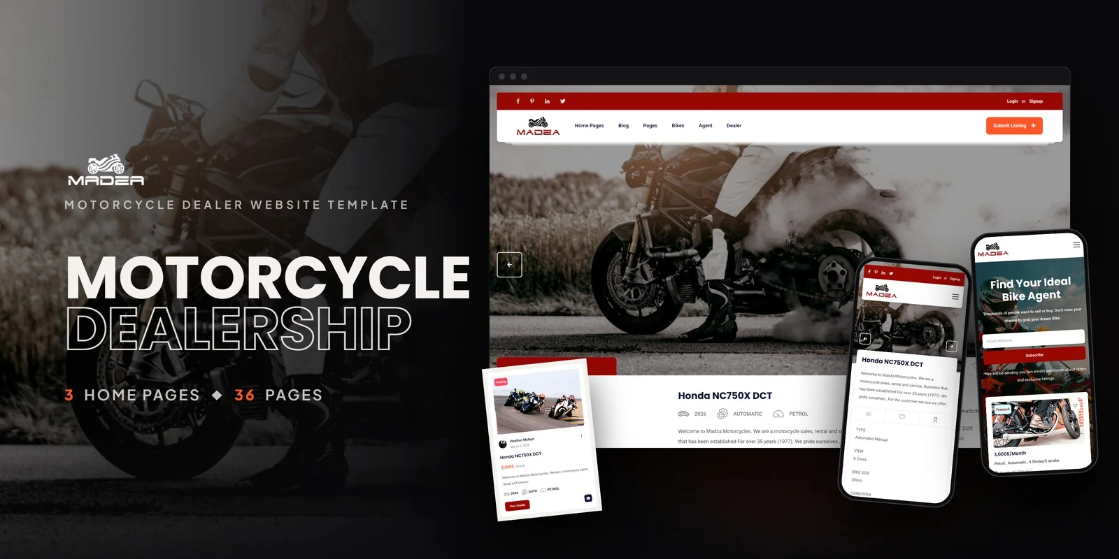 Madza — Automotive Dealer Ai Smart Website preview