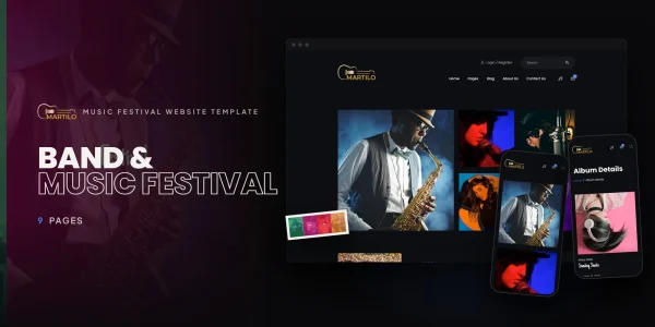 Martilo — Music Festival WordPress Theme