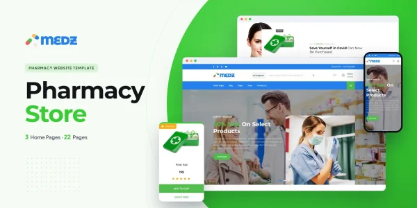 Medz — Pharmacy Marketplace Ai Smart Website