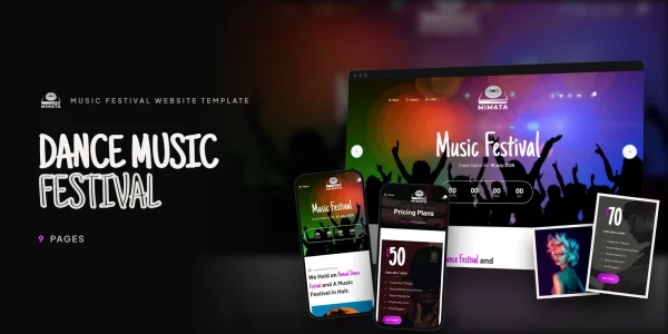 Mimata — Music Festival WordPress Theme