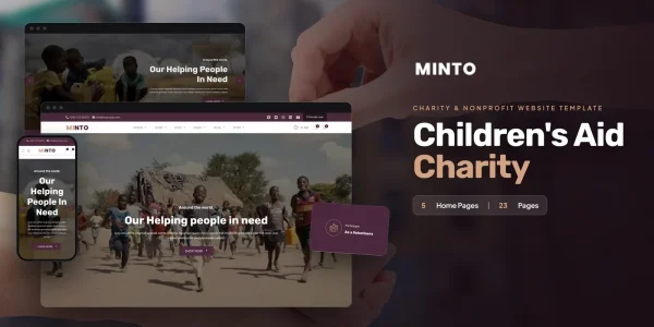 Minto — Humanitarian Charity Ai Smart Website