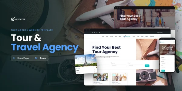 Navigator — Travel Tour PHP Website Template