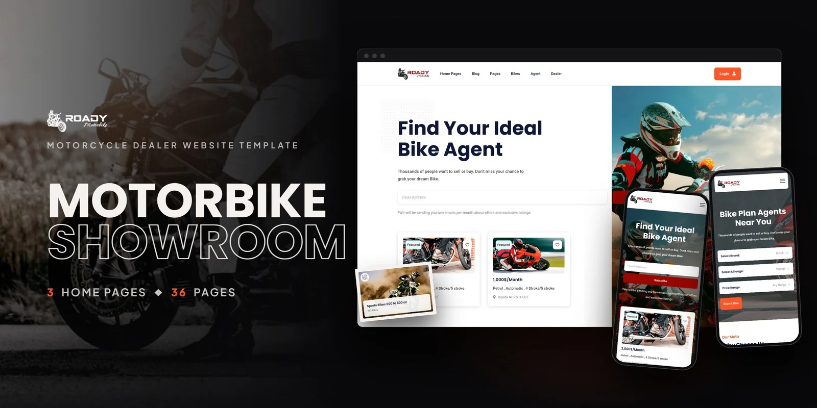 Roady — Automotive Dealer Ai Smart Website preview