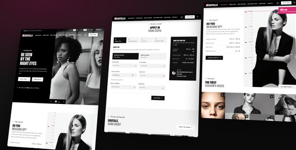 Scoutella – Model Scouting Landing Page HTML5 Template