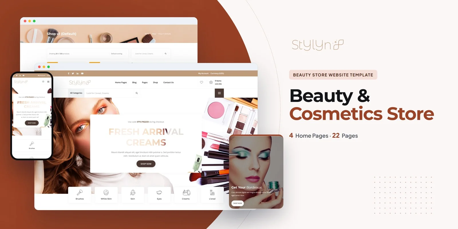 Stylyn — Style Boutique WordPress Theme preview