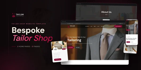 Taylum — Bespoke Atelier WordPress Theme