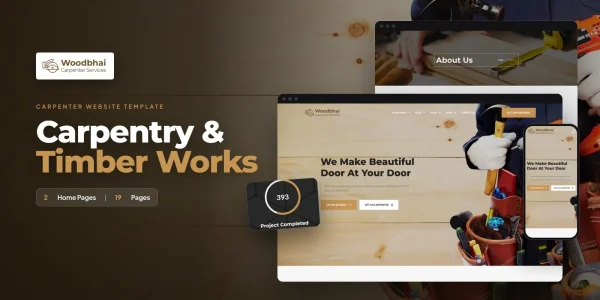 Woodbhai — Wood Supplier PHP Website Template