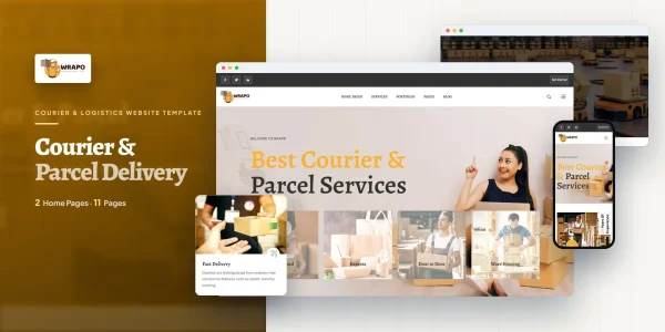 Wrapo — All-in-One Site PHP Website Template