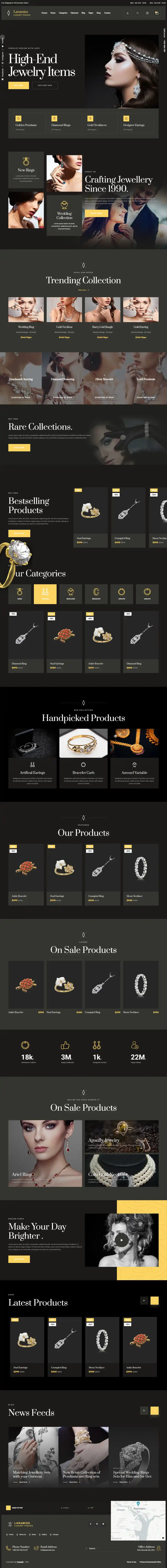 Laramiss Luxury template preview